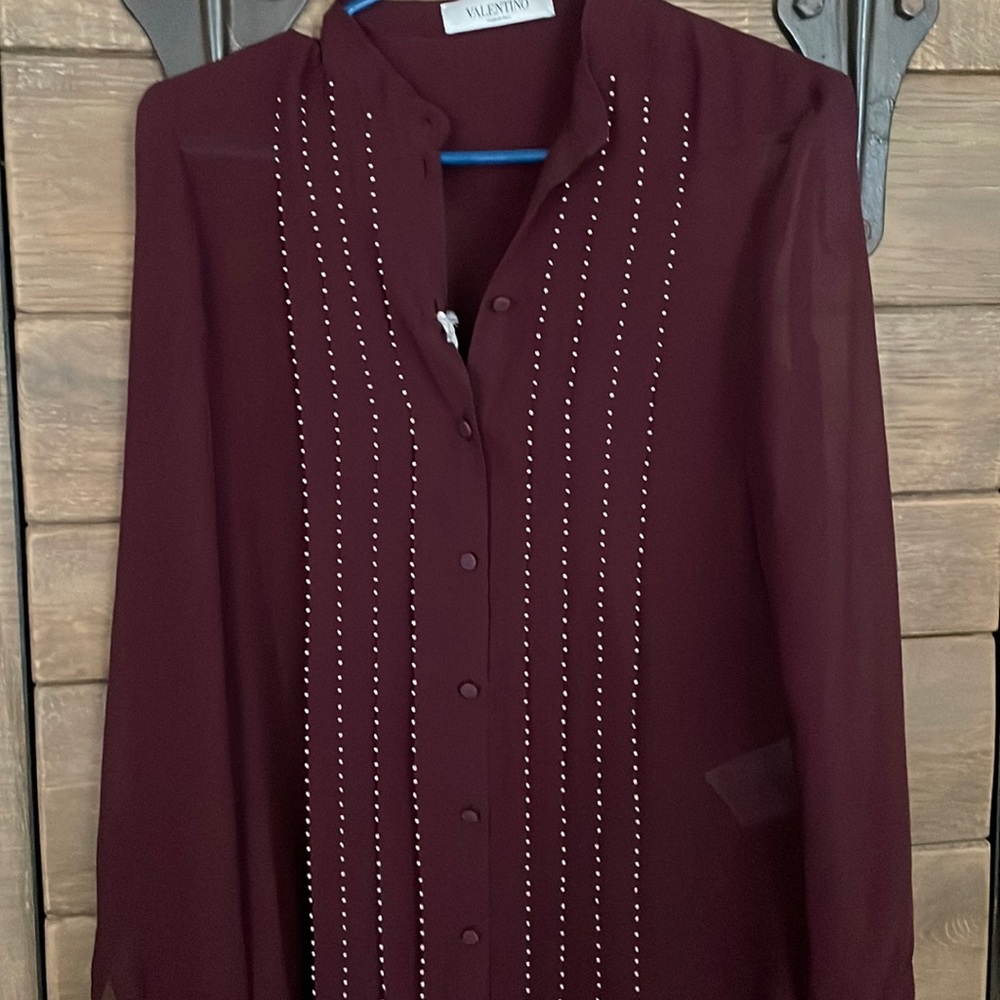 Valentino - Brand New Never Worn Valentino Silk Blouse